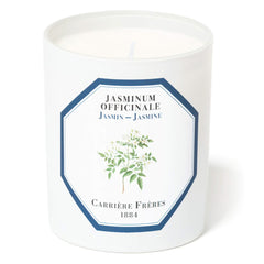 Photo of jasmin scented candle made by Carriere Freres