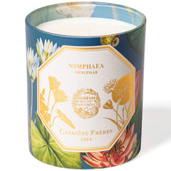 Photo of nenuphar scented candle made by Carriere Freres
