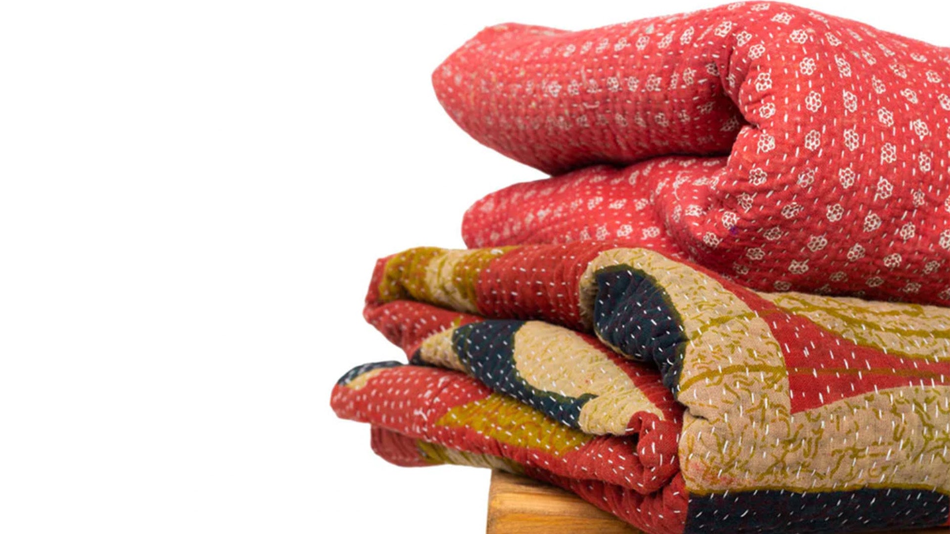 Vintage Kantha Quilts