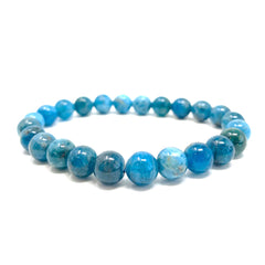 Photo of apatite stone ball bracelet