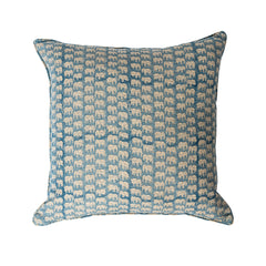 Hastin Linen Cushion in Blue