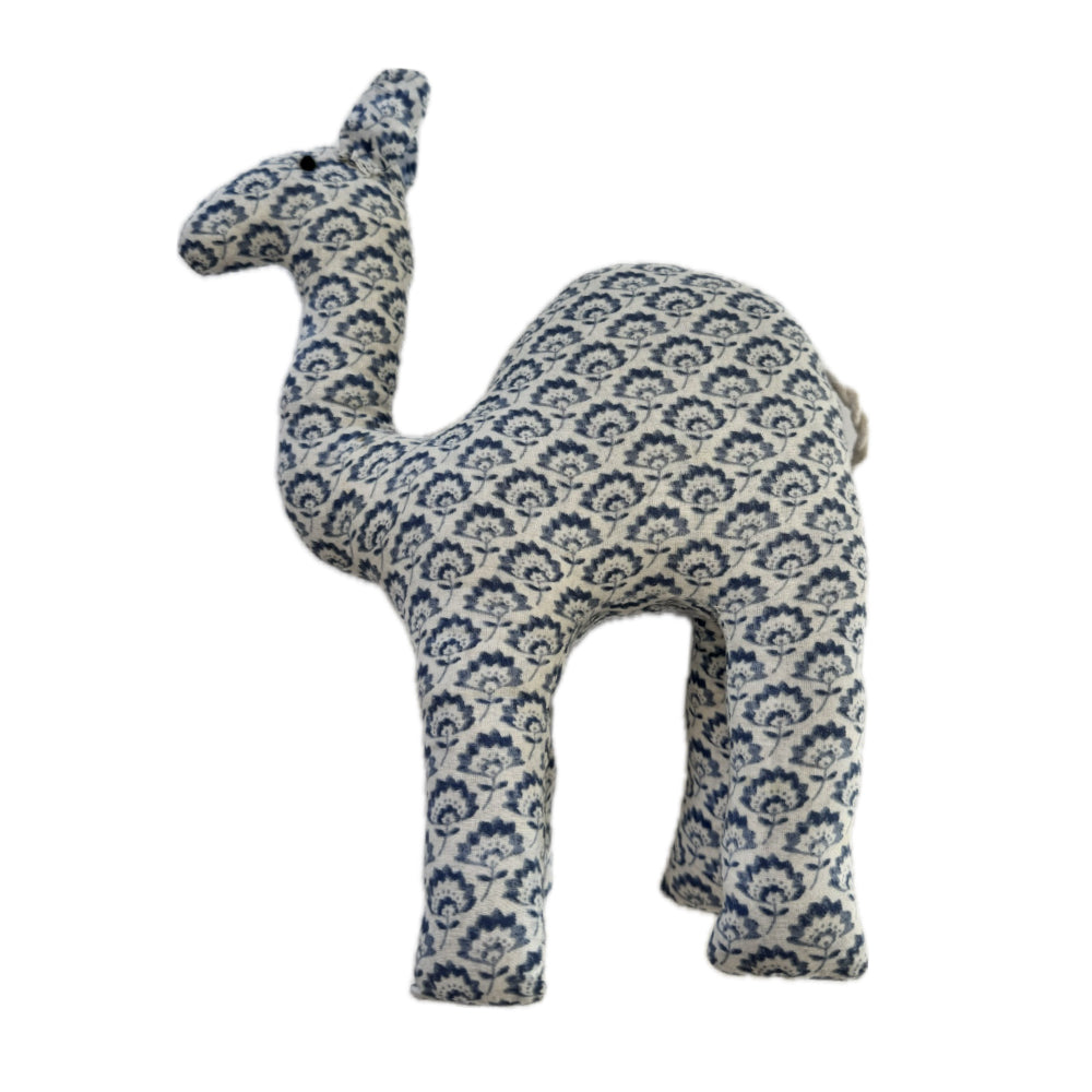 Soft Cotton Toy Camel - Pure Cotton Fabric with Poly Fill | Mixed Colours | Handcrafted & Safe for Kids