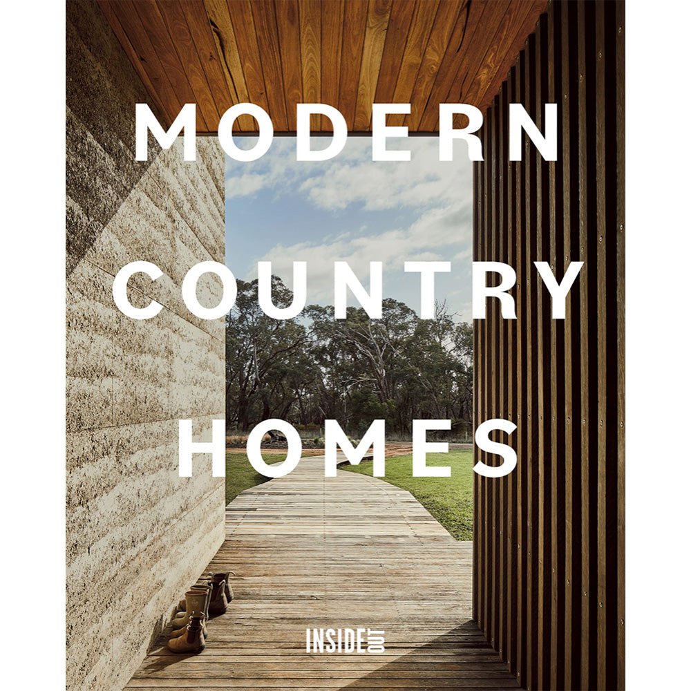 Photo of cover of Modern Country Homes book by Inside Out.