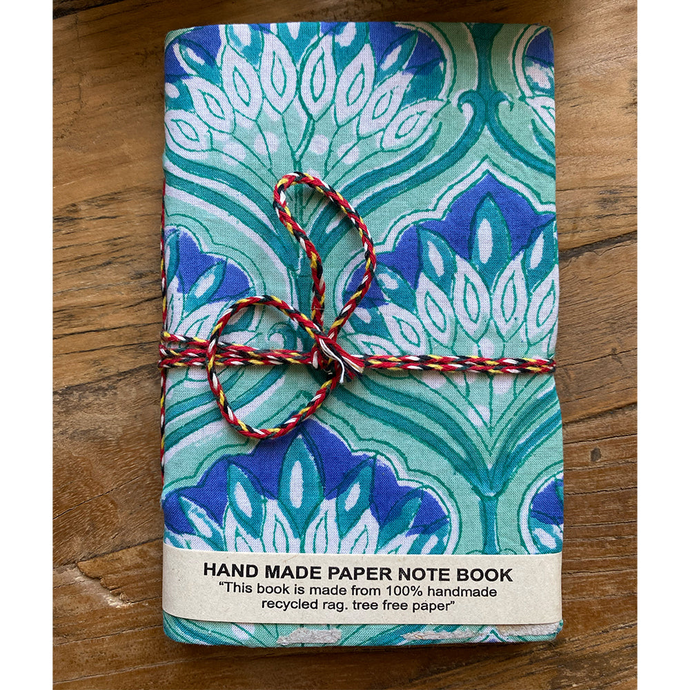 Hand Block Printed Notebook - Phoebe