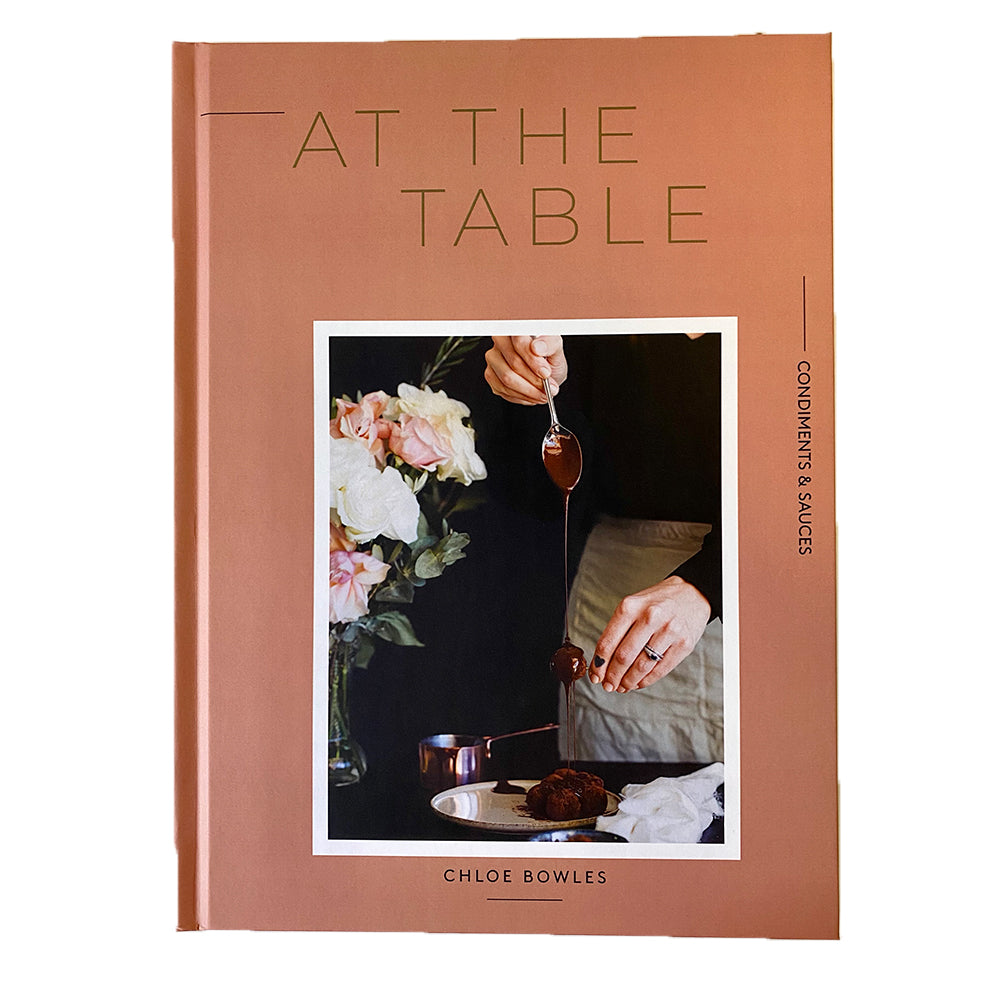 Photo of front cover of At The Table recipe book