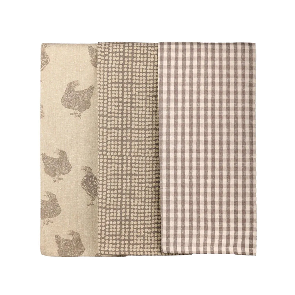 Henrietta Tea Towel Pack of 3